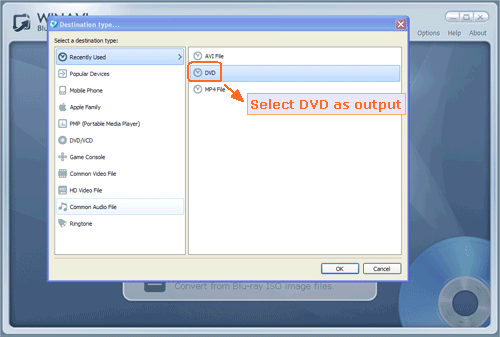 Convert Bluray to DVD - How to convert Bluray to DVD with WinAVI