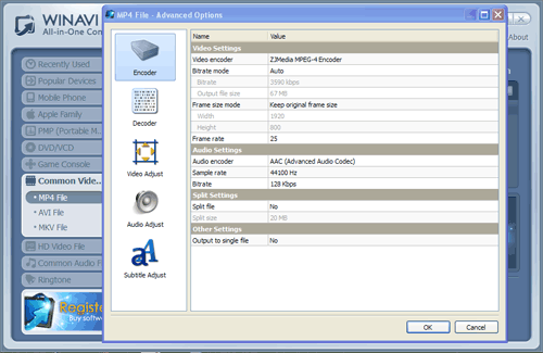 WinAVI All-In-One converter