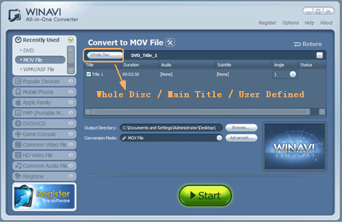 free dvd to mov converter for mac