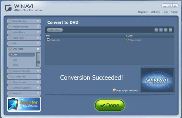 winavi all in one converter 1.7.0.4734 registration code